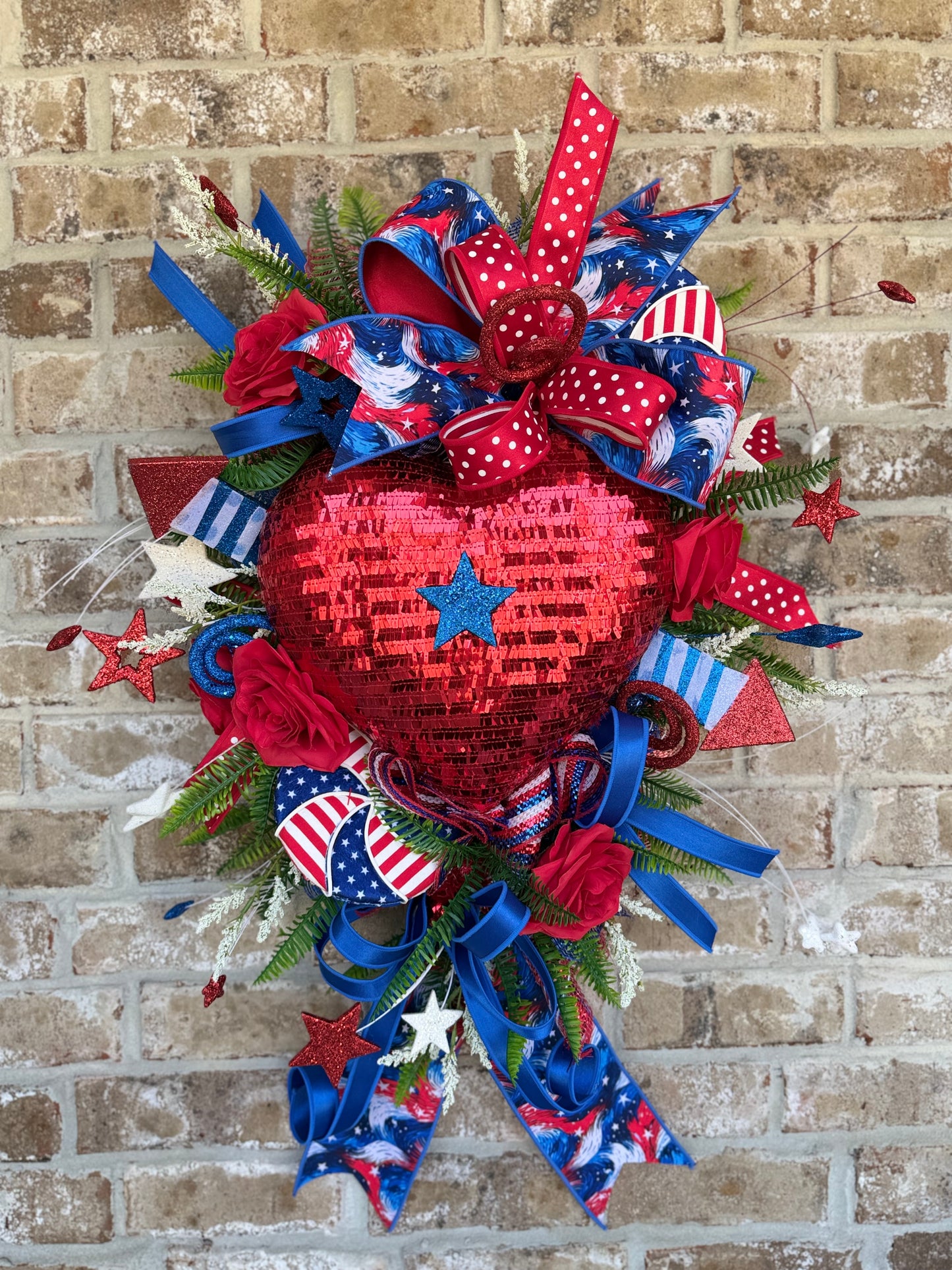 Patriotic Heart Swag