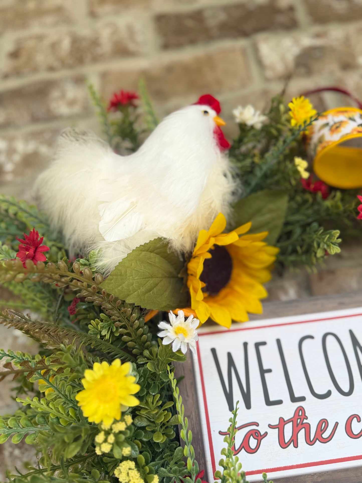 🐓🌻 Welcome to the Coop Wreath 🌻🐓