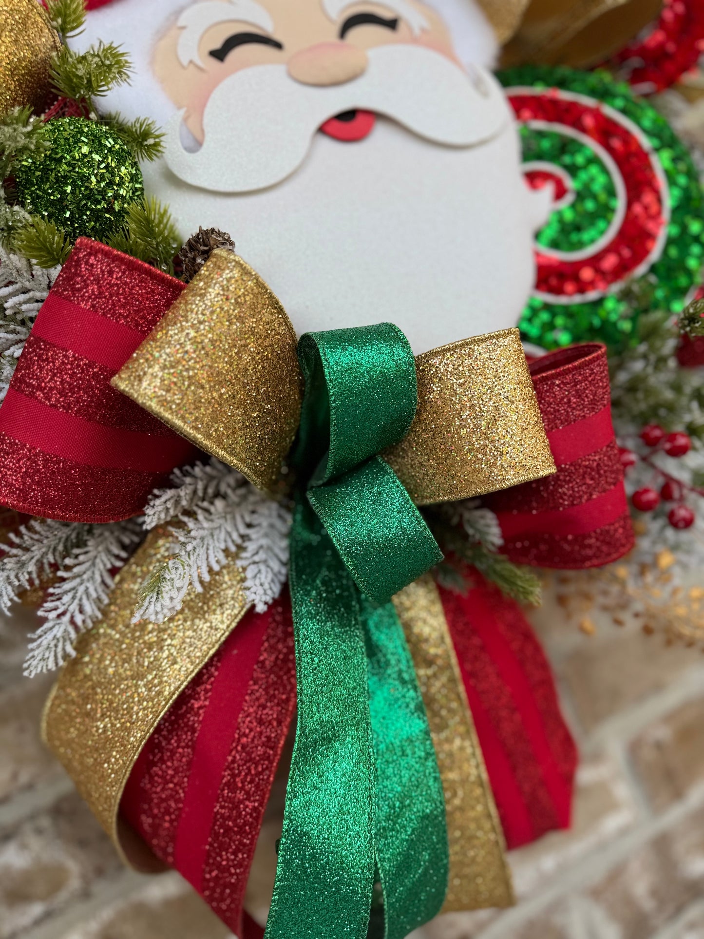 Letters to Santa Wreath