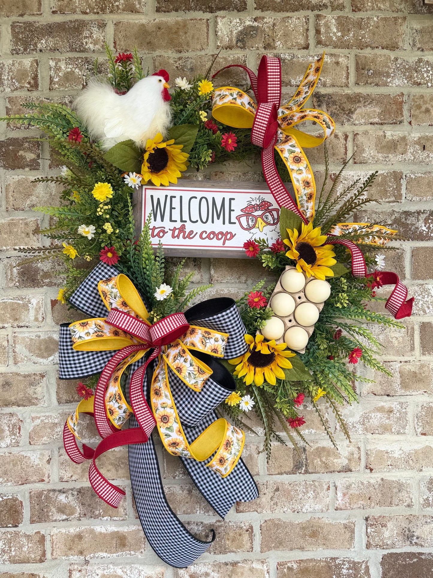 🐓🌻 Welcome to the Coop Wreath 🌻🐓