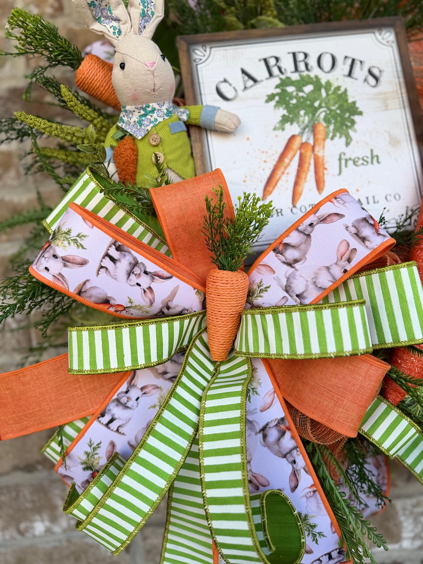 Carrots Wreath