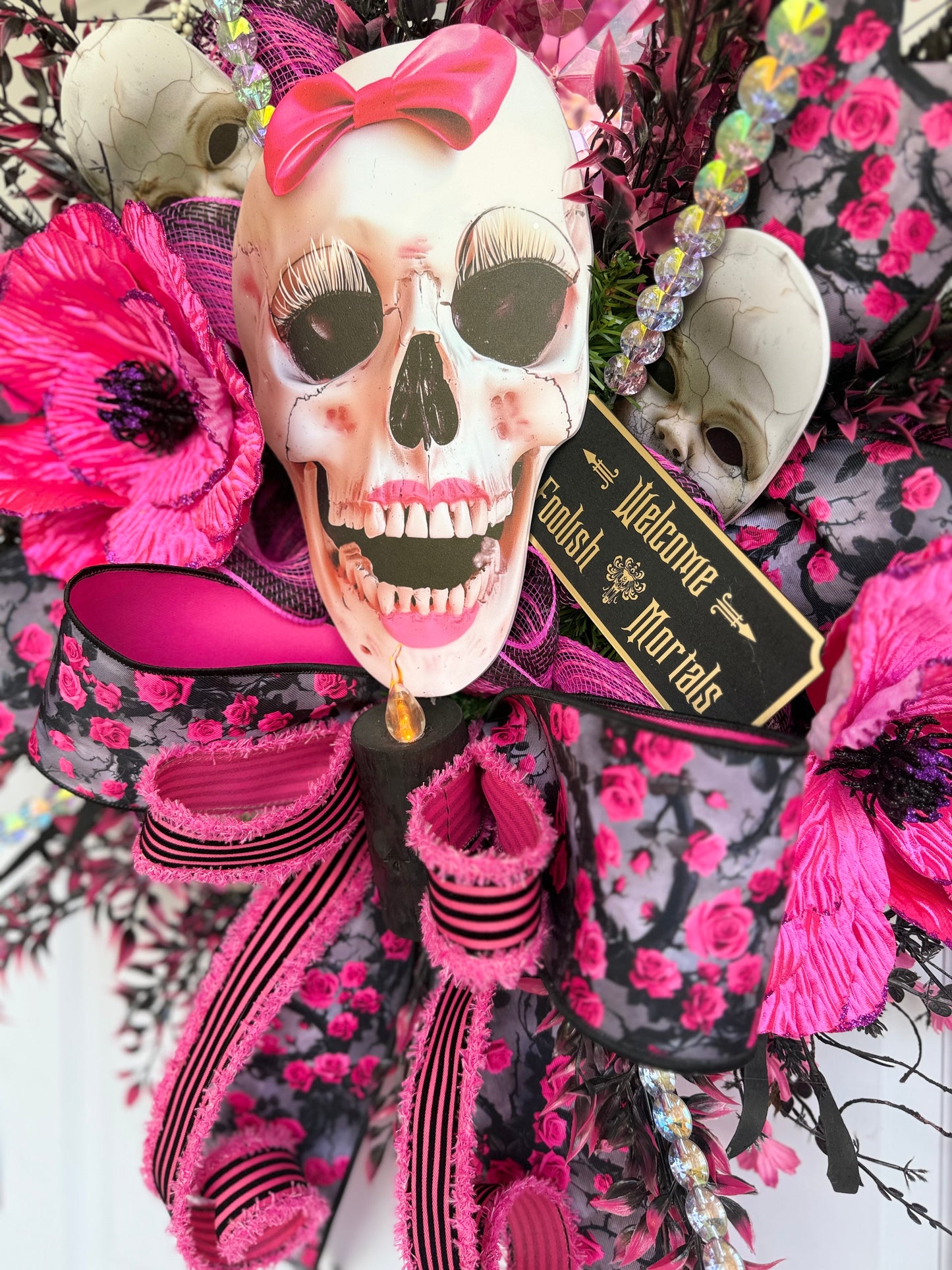 Gothic Pink Skull