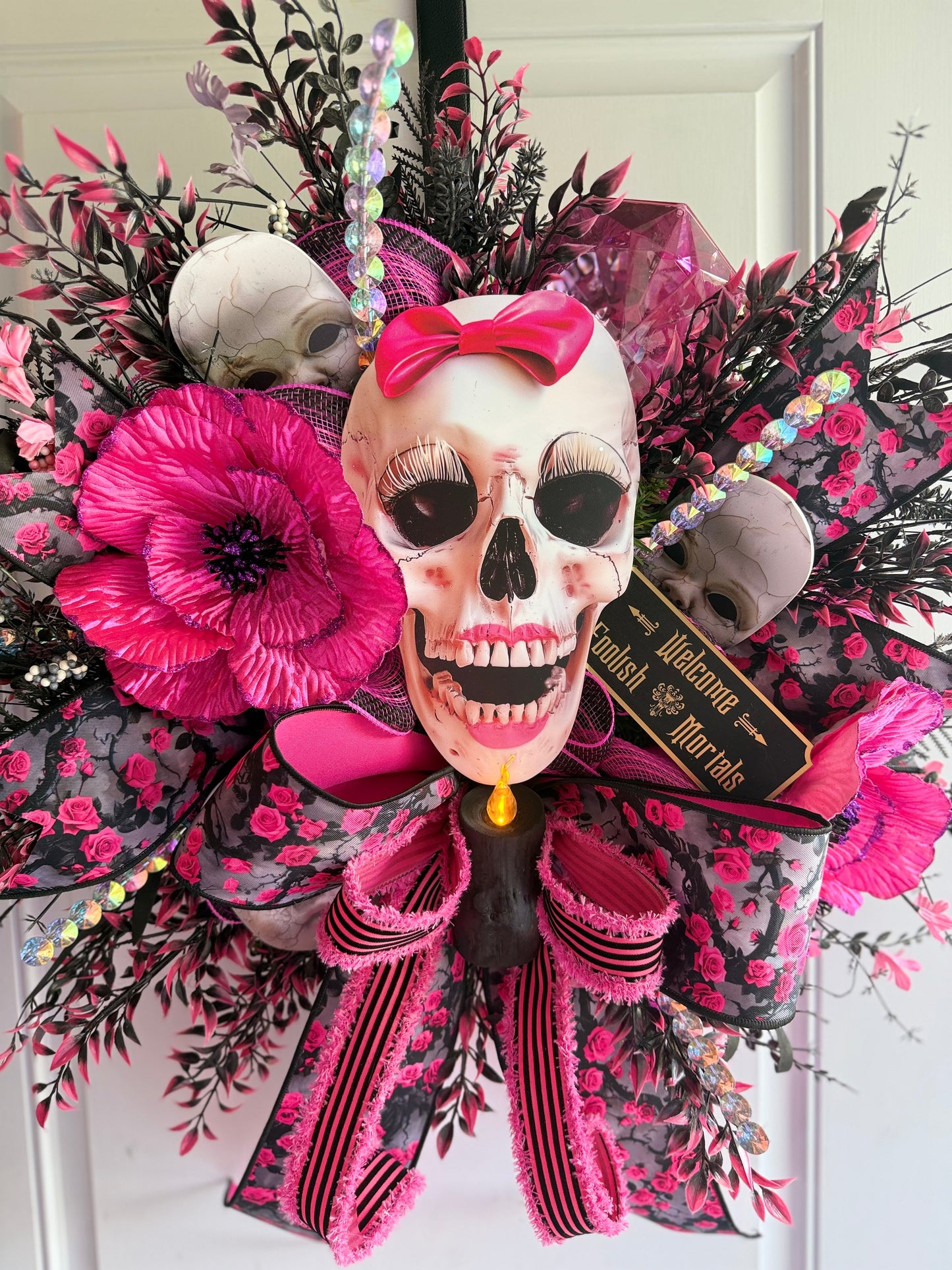 Gothic Pink Skull