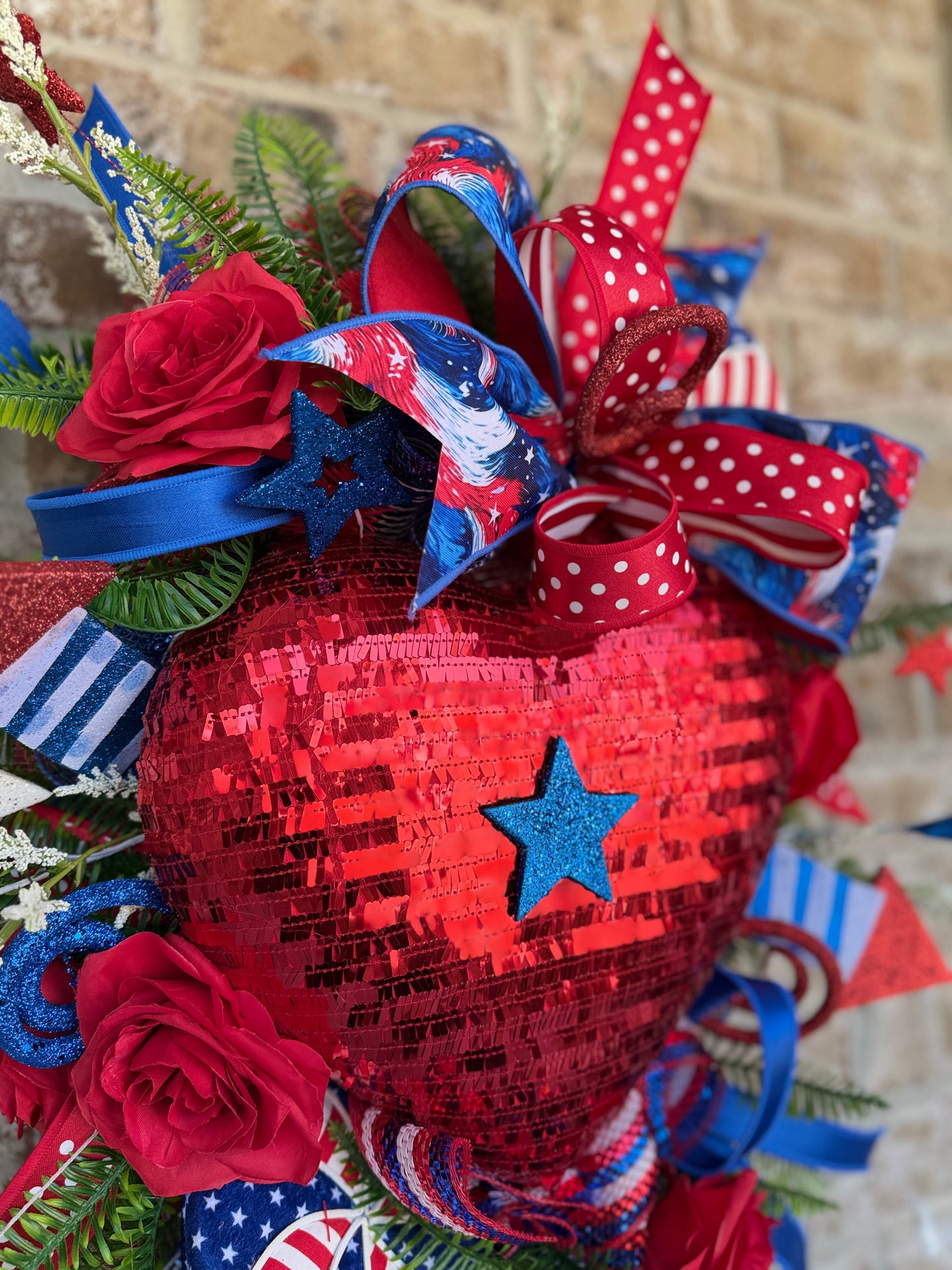 Patriotic Heart Swag