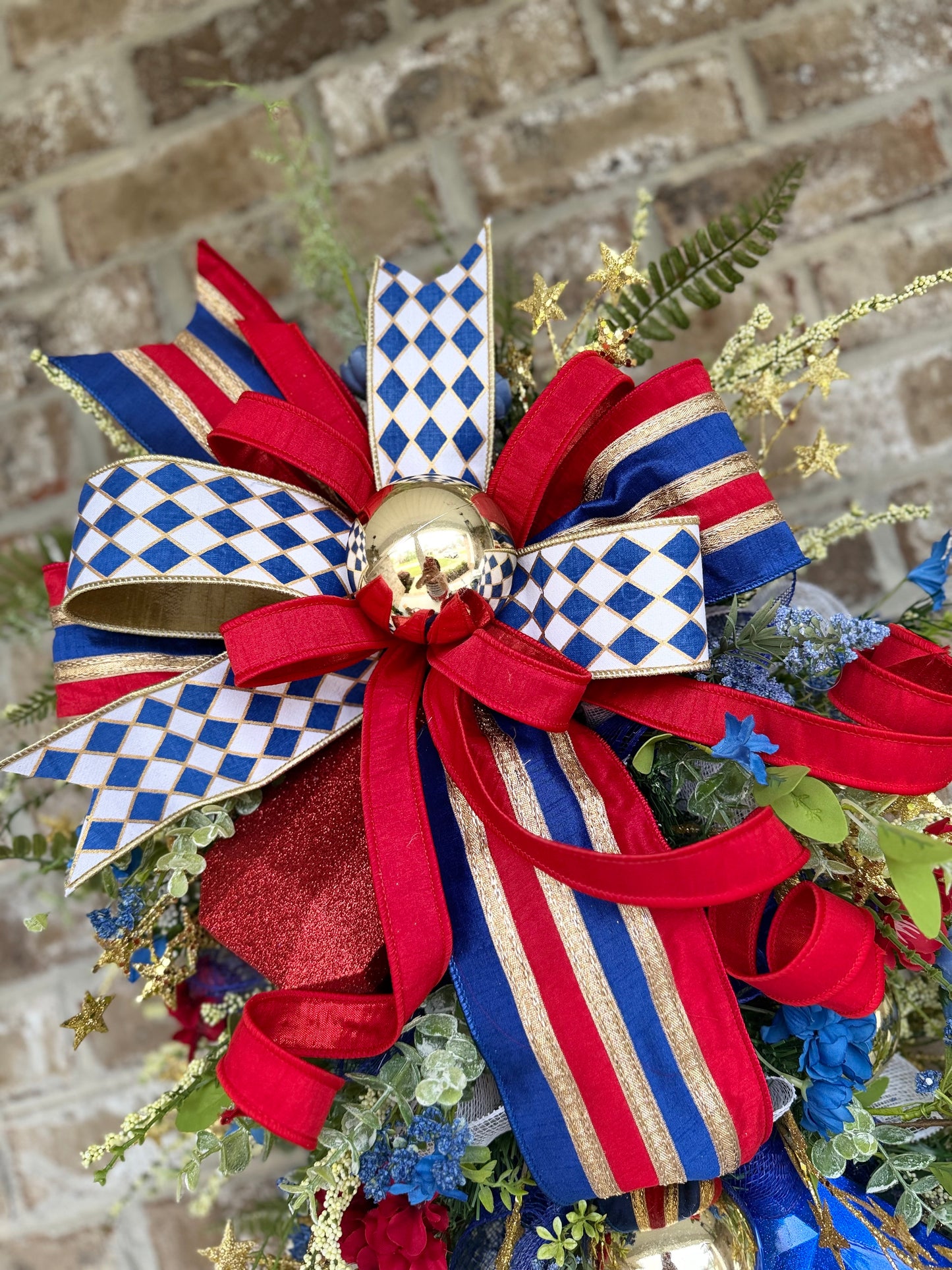 Patriotic Glam Swag 34 inches