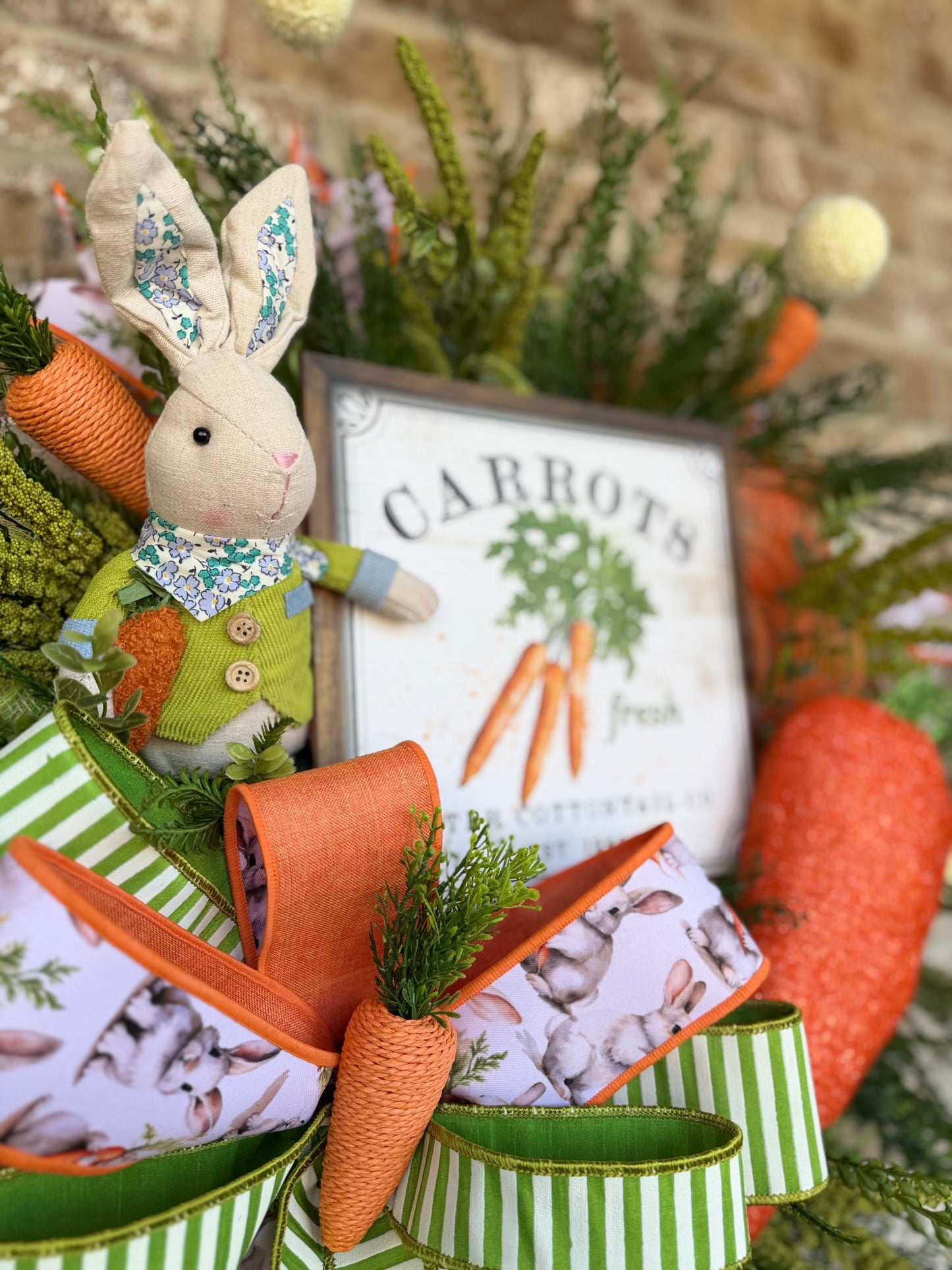 Carrots Wreath