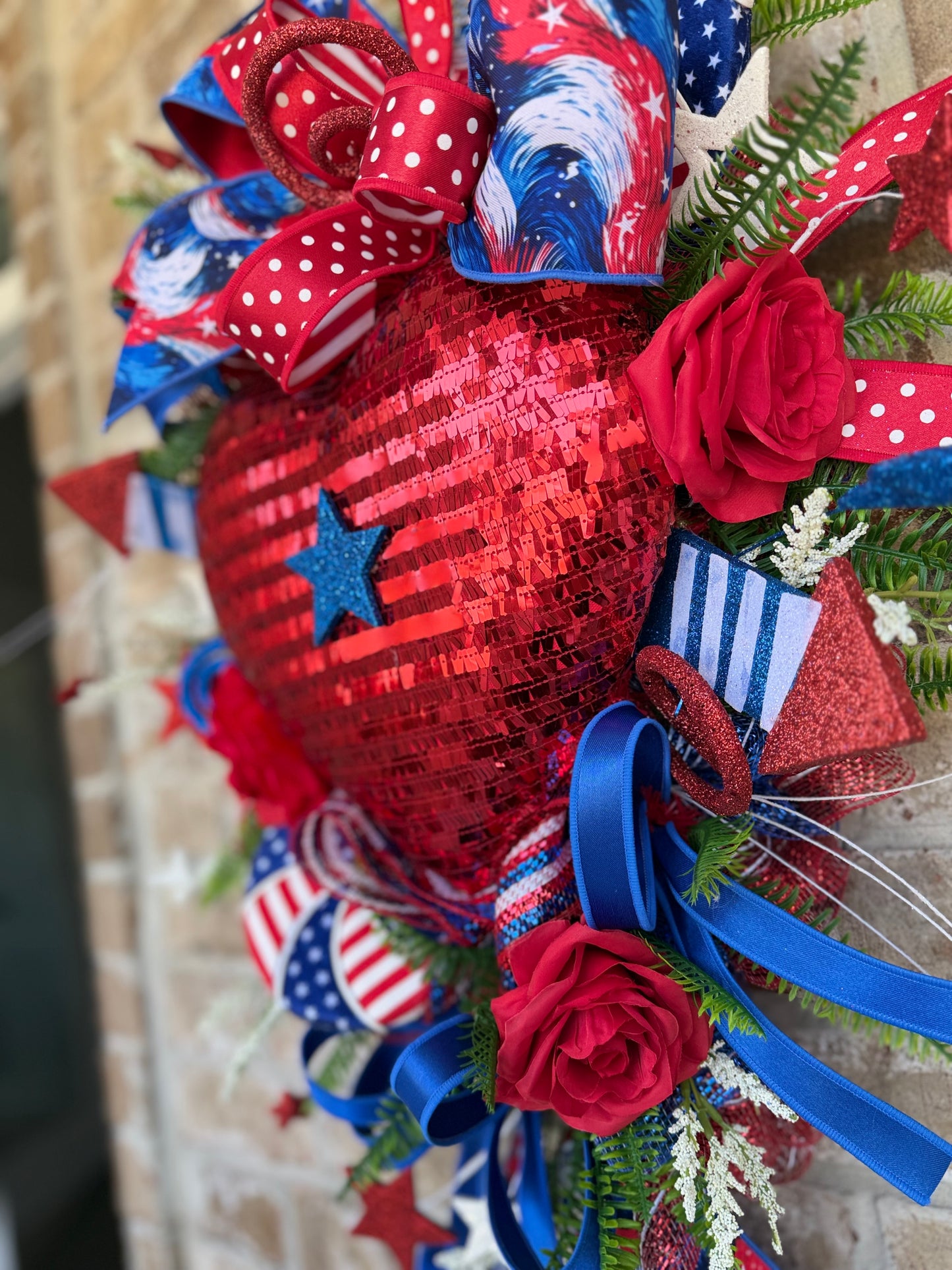 Patriotic Heart Swag
