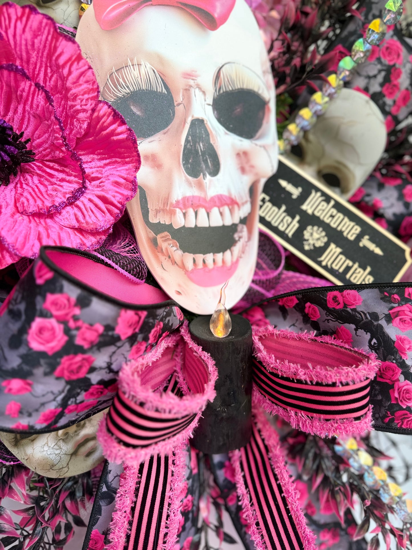Gothic Pink Skull