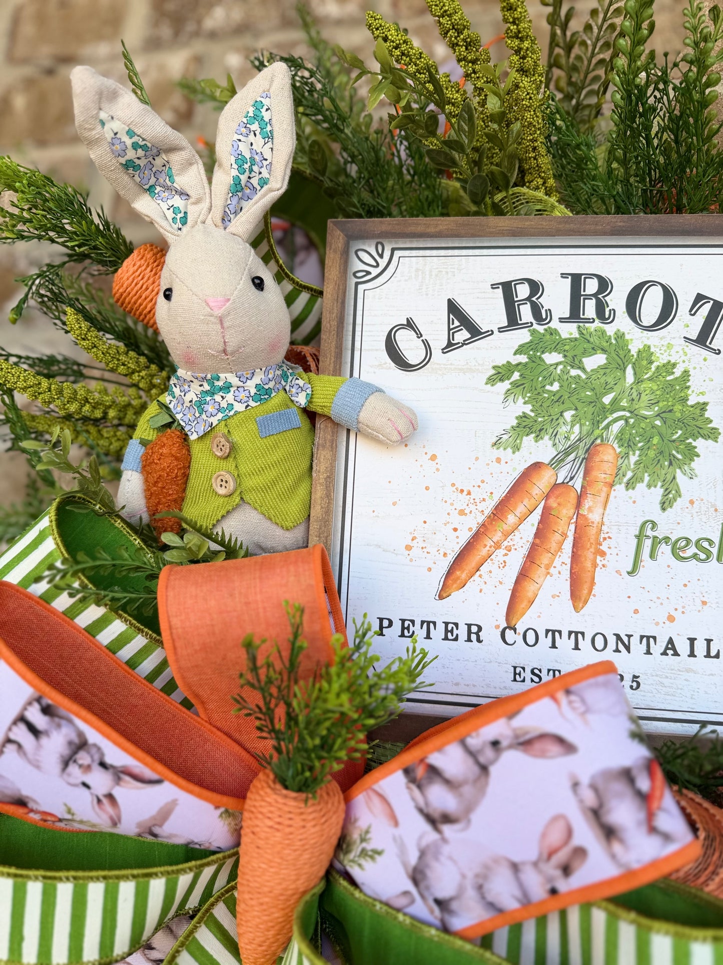 Carrots Wreath