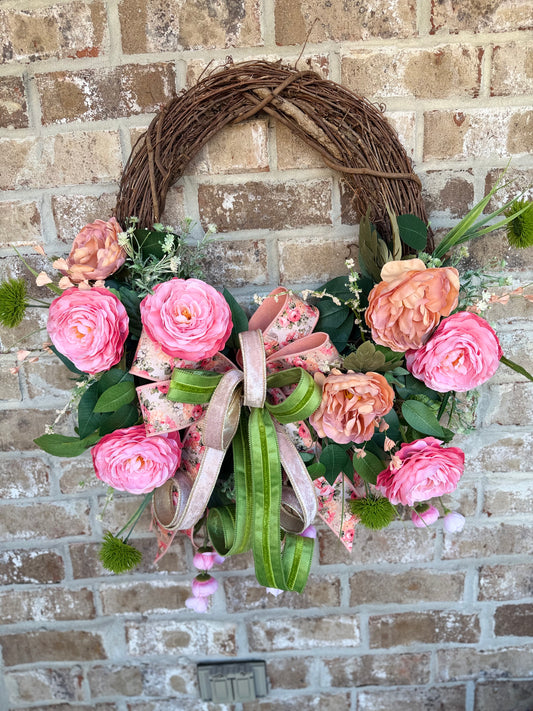 Timeless Floral Wreath