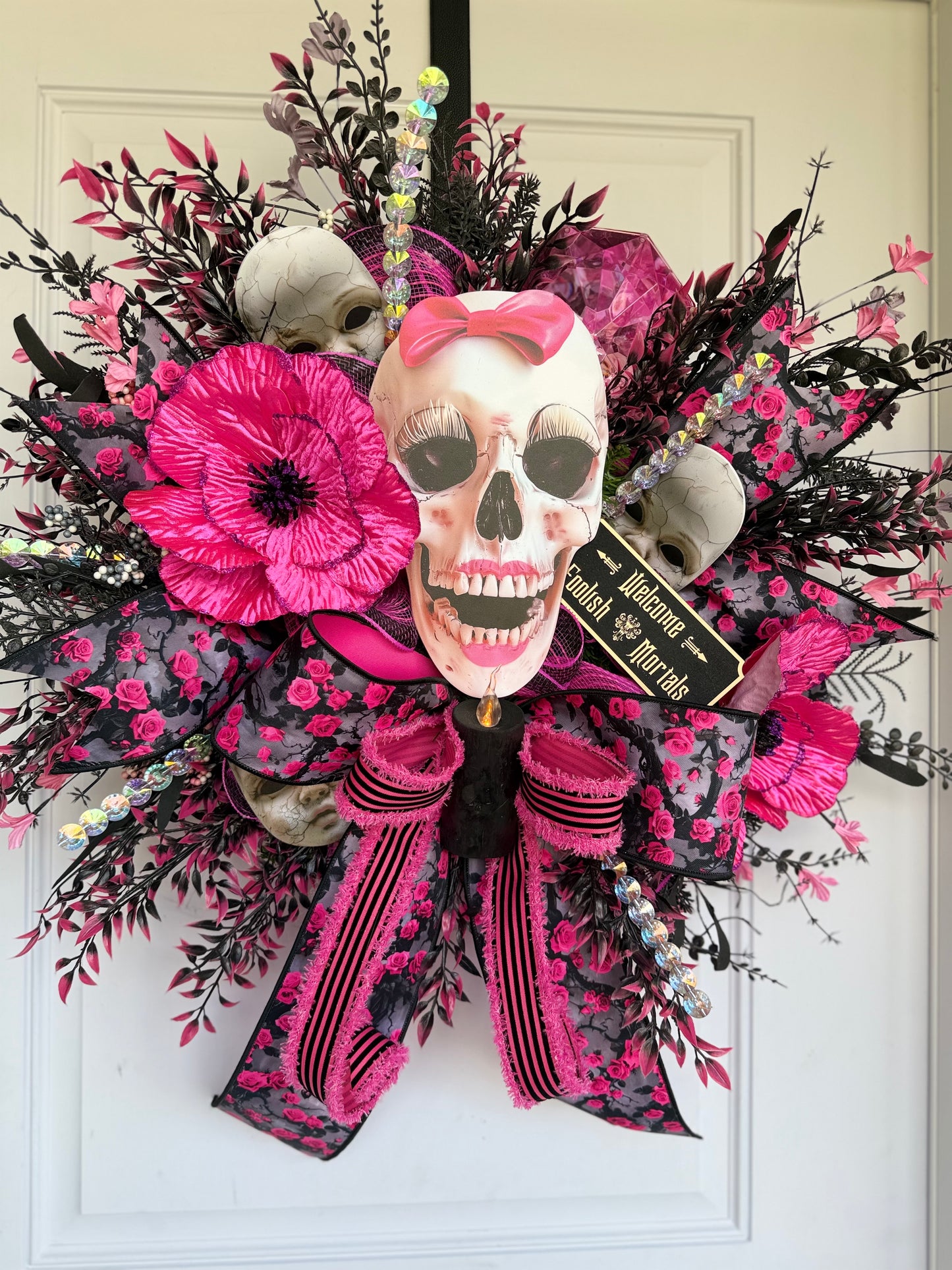 Gothic Pink Skull