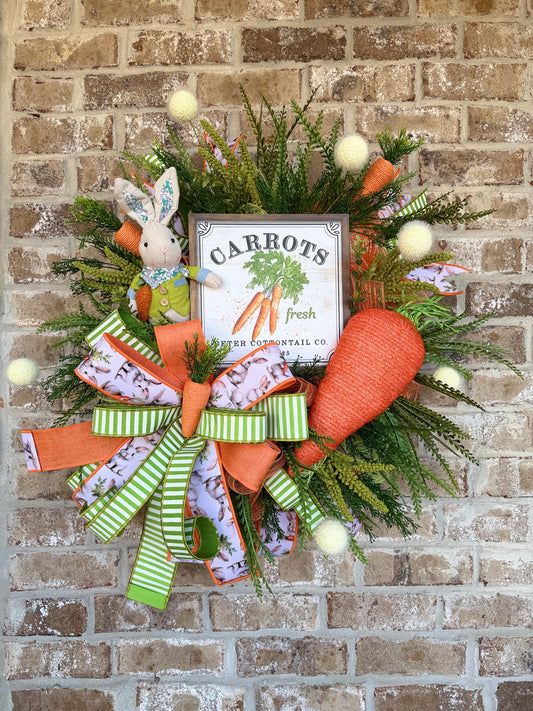 Carrots Wreath