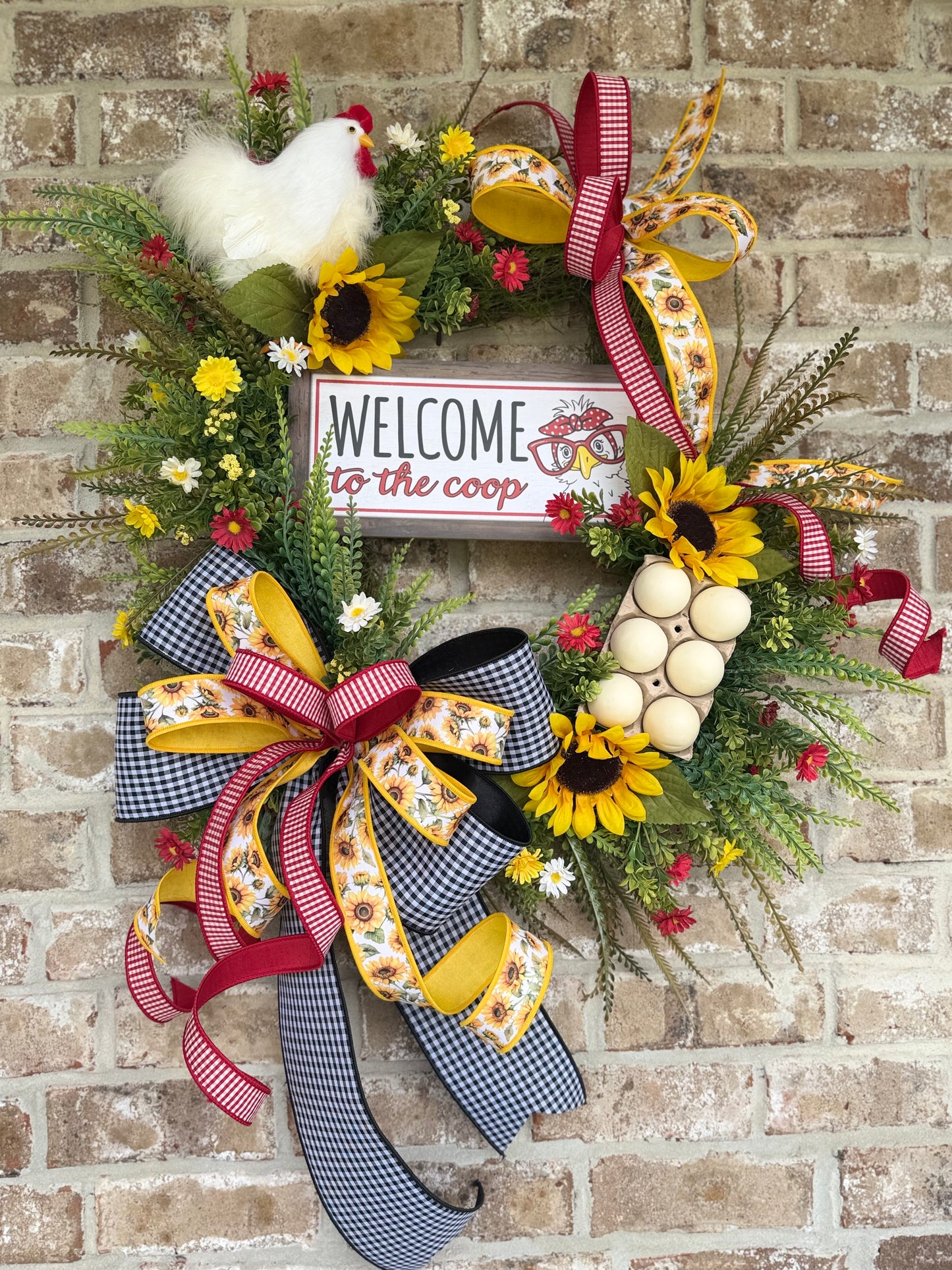 🐓🌻 Welcome to the Coop Wreath 🌻🐓