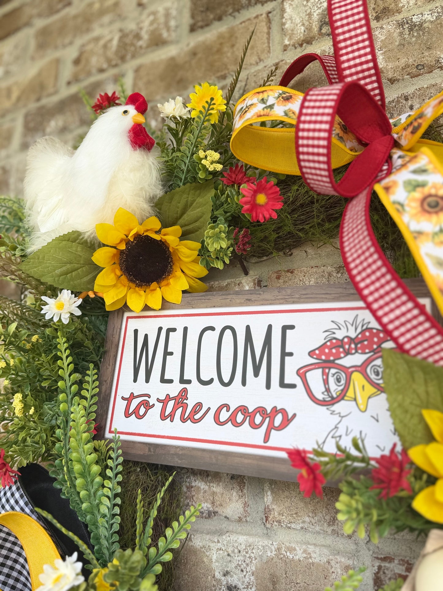 🐓🌻 Welcome to the Coop Wreath 🌻🐓