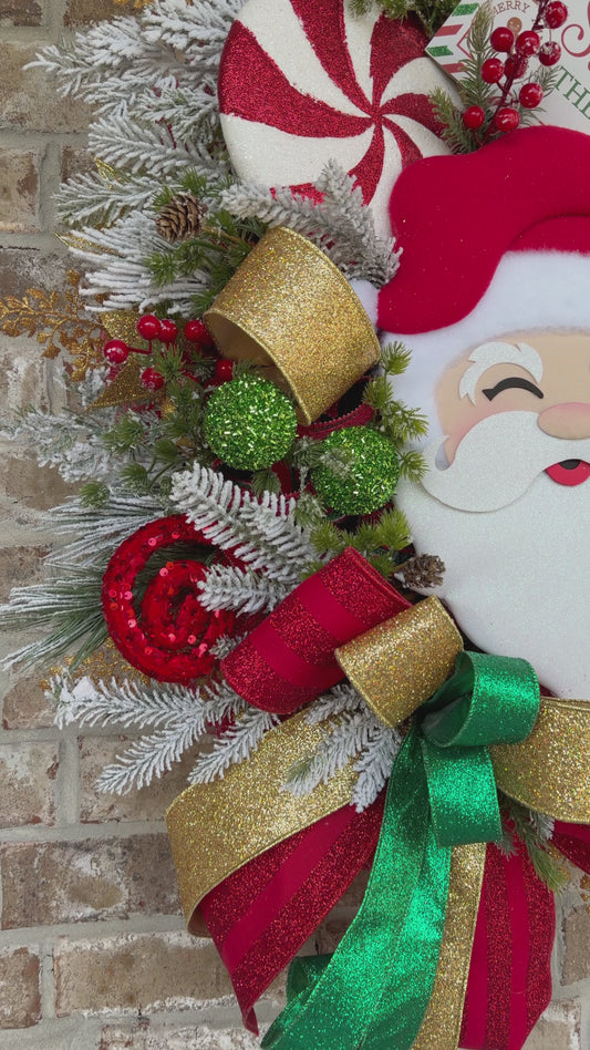 Letters to Santa Wreath